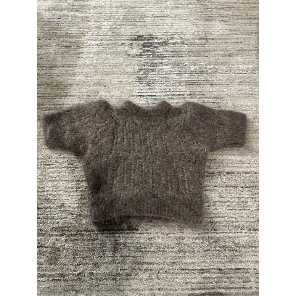 Citizens of Humanity Padma Knit Mohair Cable Pullover S(Fit 3XS)See Measurement*